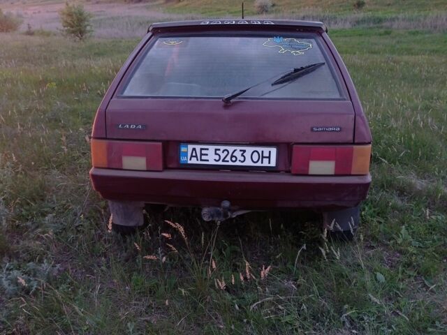 Красный ВАЗ 2109, объемом двигателя 1 л и пробегом 74 тыс. км за 1141 $, фото 5 на Automoto.ua