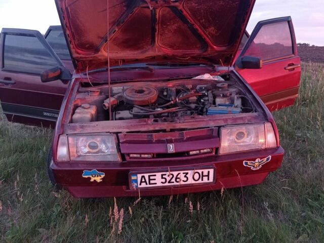 Красный ВАЗ 2109, объемом двигателя 1 л и пробегом 74 тыс. км за 1141 $, фото 16 на Automoto.ua