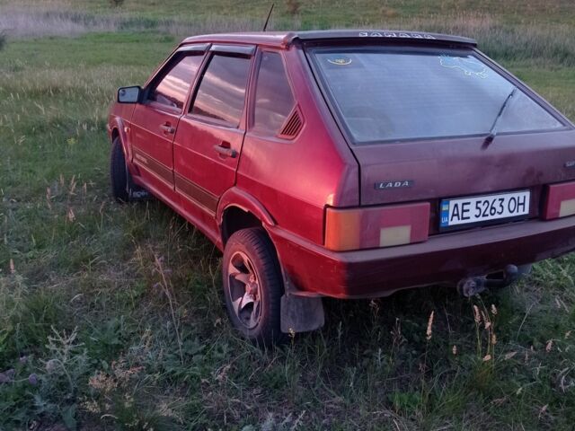 Красный ВАЗ 2109, объемом двигателя 1 л и пробегом 74 тыс. км за 1141 $, фото 6 на Automoto.ua