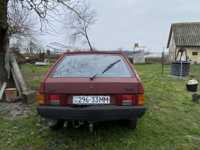 Красный ВАЗ 2109, объемом двигателя 1.5 л и пробегом 1000 тыс. км за 750 $, фото 4 на Automoto.ua
