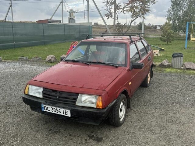 Красный ВАЗ 2109, объемом двигателя 1.5 л и пробегом 956 тыс. км за 850 $, фото 1 на Automoto.ua
