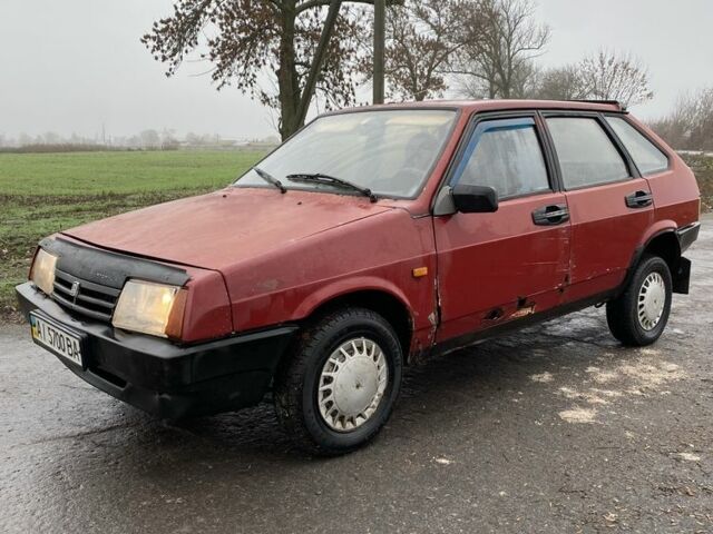 Червоний ВАЗ 2109, об'ємом двигуна 1.5 л та пробігом 1 тис. км за 593 $, фото 1 на Automoto.ua