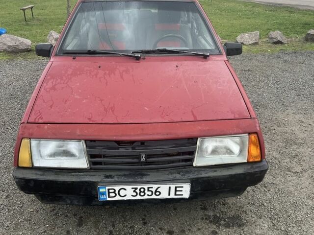 Красный ВАЗ 2109, объемом двигателя 1.5 л и пробегом 956 тыс. км за 850 $, фото 2 на Automoto.ua