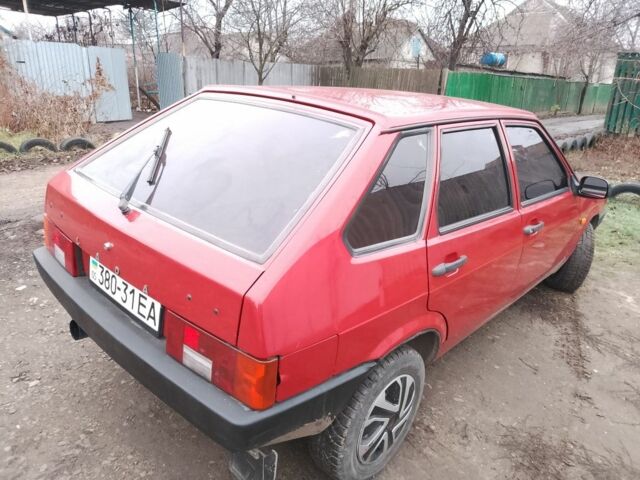 Червоний ВАЗ 2109, об'ємом двигуна 1.3 л та пробігом 1 тис. км за 1300 $, фото 2 на Automoto.ua