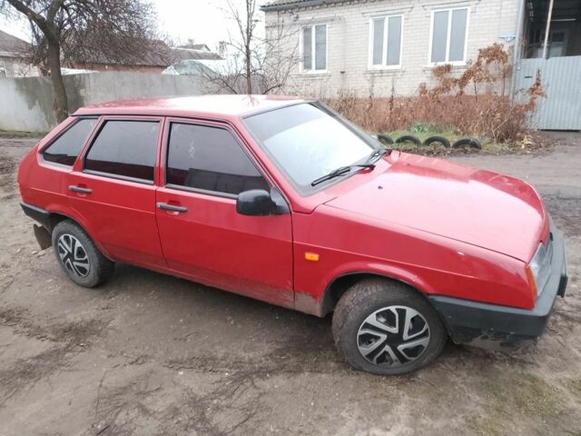 Червоний ВАЗ 2109, об'ємом двигуна 1.3 л та пробігом 1 тис. км за 1300 $, фото 1 на Automoto.ua