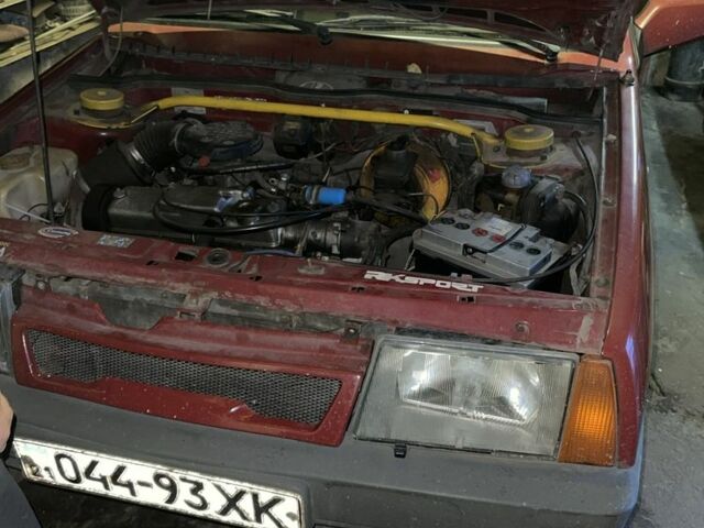 Красный ВАЗ 2109, объемом двигателя 0 л и пробегом 169 тыс. км за 1200 $, фото 4 на Automoto.ua