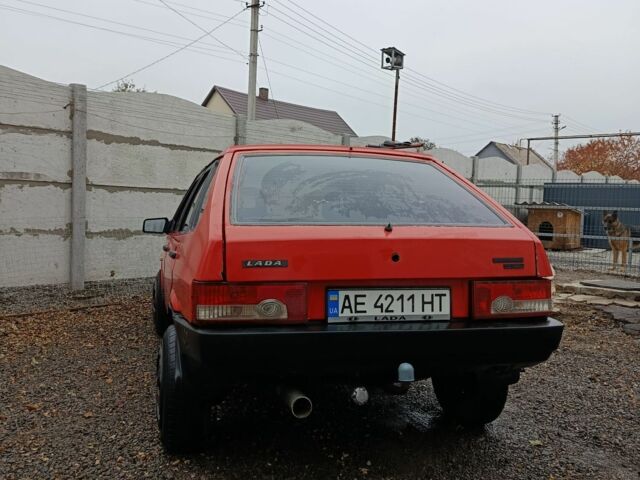 Красный ВАЗ 2109, объемом двигателя 1.3 л и пробегом 137 тыс. км за 680 $, фото 3 на Automoto.ua