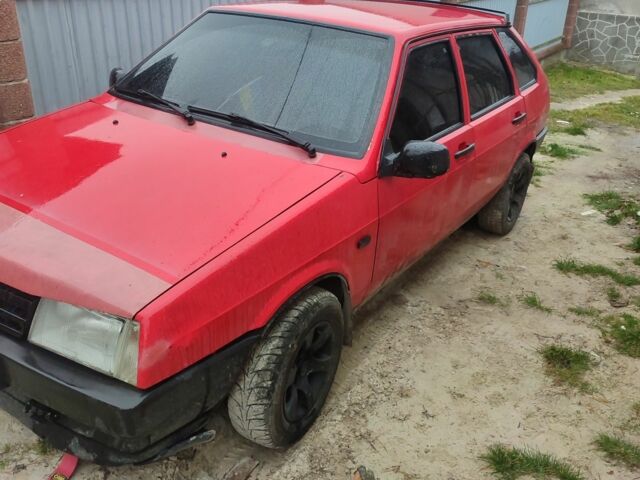 Красный ВАЗ 2109, объемом двигателя 1.5 л и пробегом 61 тыс. км за 1200 $, фото 4 на Automoto.ua