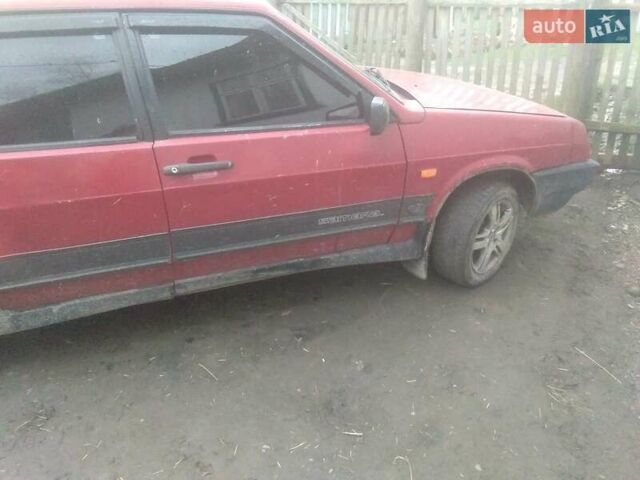 Красный ВАЗ 2109, объемом двигателя 0 л и пробегом 150 тыс. км за 600 $, фото 2 на Automoto.ua