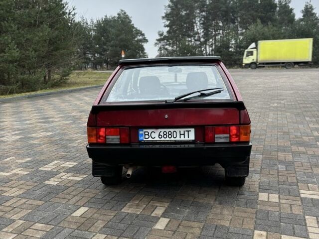 Красный ВАЗ 2109, объемом двигателя 1.5 л и пробегом 82 тыс. км за 800 $, фото 3 на Automoto.ua