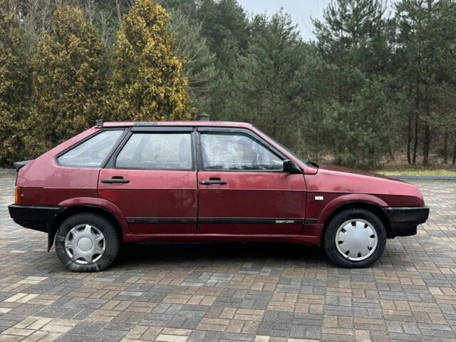 Красный ВАЗ 2109, объемом двигателя 1.5 л и пробегом 82 тыс. км за 800 $, фото 2 на Automoto.ua