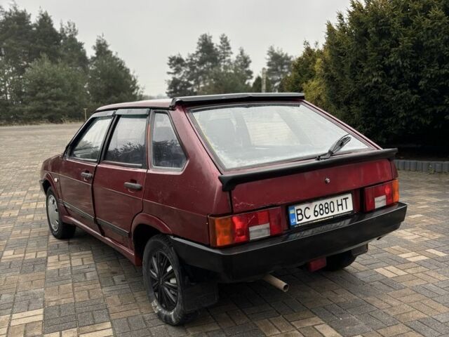 Красный ВАЗ 2109, объемом двигателя 1.5 л и пробегом 82 тыс. км за 800 $, фото 4 на Automoto.ua