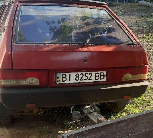 Красный ВАЗ 2109, объемом двигателя 0 л и пробегом 1 тыс. км за 900 $, фото 1 на Automoto.ua