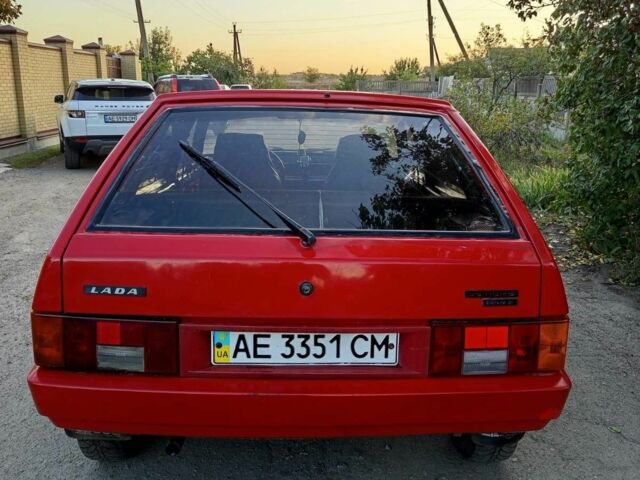 Красный ВАЗ 2109, объемом двигателя 1.5 л и пробегом 90 тыс. км за 1354 $, фото 2 на Automoto.ua