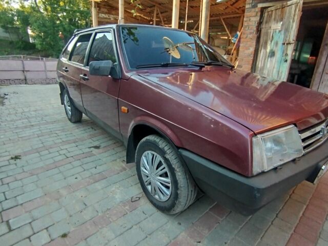 Красный ВАЗ 2109, объемом двигателя 0 л и пробегом 90 тыс. км за 1100 $, фото 1 на Automoto.ua