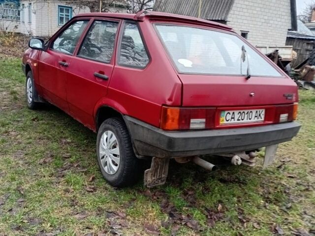Красный ВАЗ 2109, объемом двигателя 1.5 л и пробегом 123 тыс. км за 1150 $, фото 3 на Automoto.ua