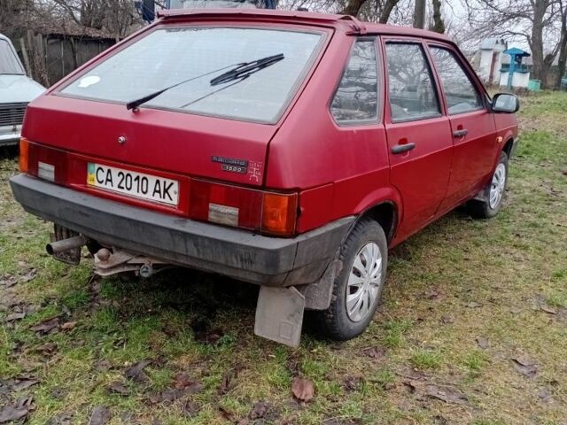 Красный ВАЗ 2109, объемом двигателя 1.5 л и пробегом 123 тыс. км за 1150 $, фото 4 на Automoto.ua