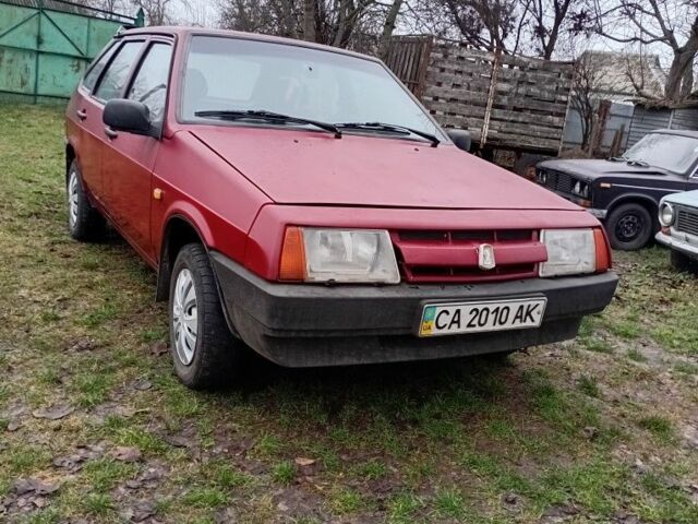 Красный ВАЗ 2109, объемом двигателя 1.5 л и пробегом 123 тыс. км за 1150 $, фото 1 на Automoto.ua
