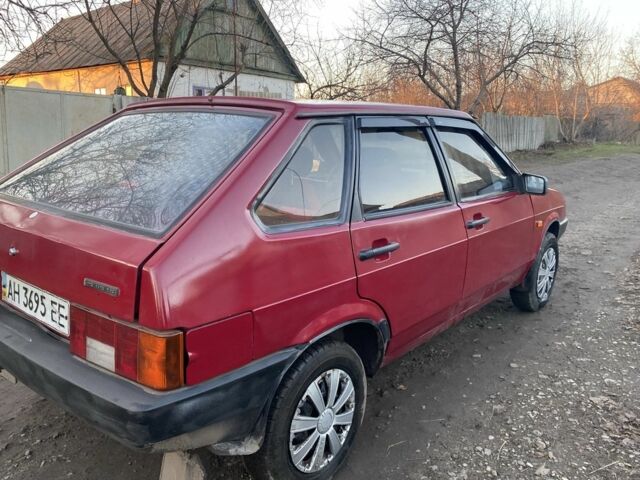 Красный ВАЗ 2109, объемом двигателя 1.1 л и пробегом 200 тыс. км за 897 $, фото 3 на Automoto.ua