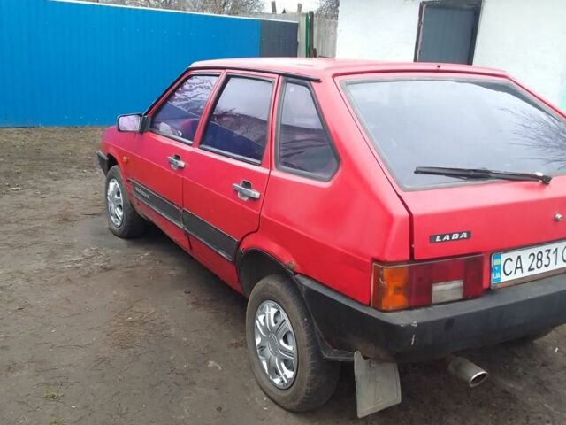 Червоний ВАЗ 2109, об'ємом двигуна 1.3 л та пробігом 20 тис. км за 546 $, фото 4 на Automoto.ua