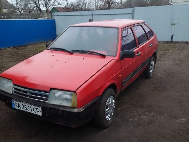 Червоний ВАЗ 2109, об'ємом двигуна 1.3 л та пробігом 20 тис. км за 546 $, фото 1 на Automoto.ua