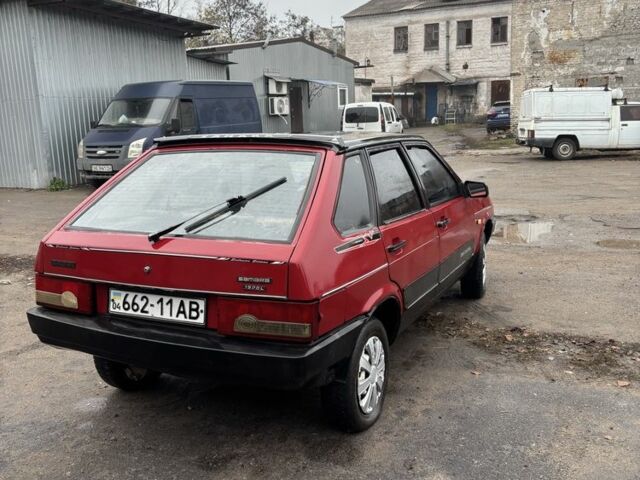 Червоний ВАЗ 2109, об'ємом двигуна 1.5 л та пробігом 363 тис. км за 499 $, фото 2 на Automoto.ua