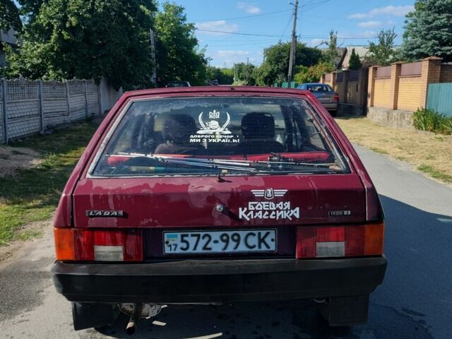 Красный ВАЗ 2109, объемом двигателя 1.5 л и пробегом 2 тыс. км за 764 $, фото 5 на Automoto.ua