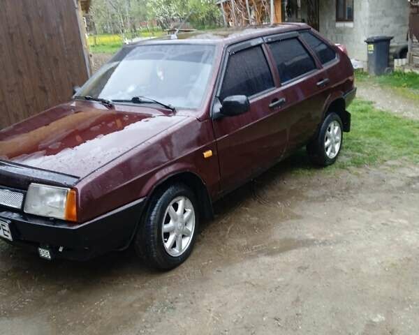 Красный ВАЗ 2109, объемом двигателя 1.5 л и пробегом 380 тыс. км за 1100 $, фото 4 на Automoto.ua