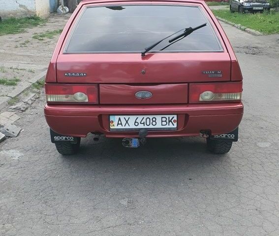 Красный ВАЗ 2109, объемом двигателя 1 л и пробегом 700 тыс. км за 1650 $, фото 4 на Automoto.ua