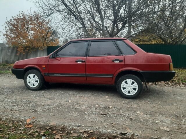 Красный ВАЗ 2109, объемом двигателя 0 л и пробегом 200 тыс. км за 900 $, фото 1 на Automoto.ua