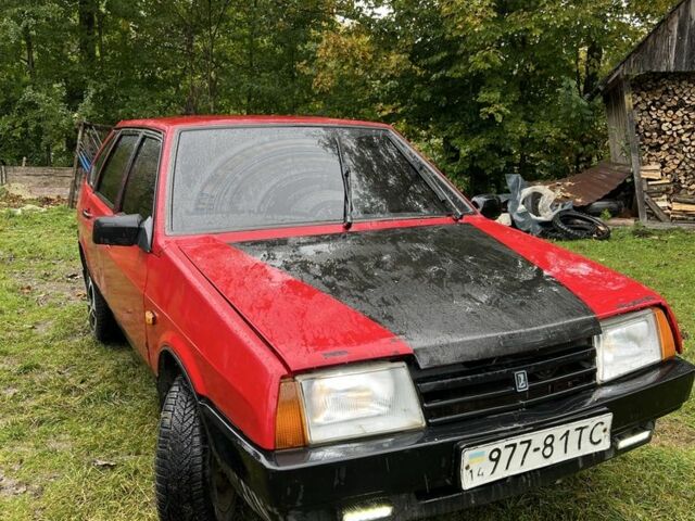 Красный ВАЗ 2109, объемом двигателя 1.5 л и пробегом 3 тыс. км за 600 $, фото 3 на Automoto.ua