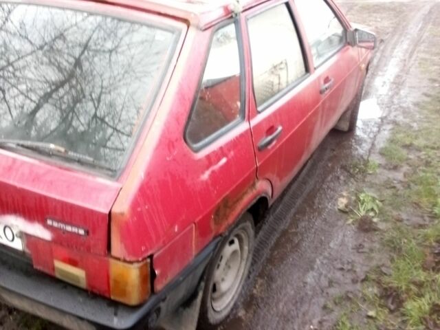 Красный ВАЗ 2109, объемом двигателя 0 л и пробегом 70 тыс. км за 426 $, фото 1 на Automoto.ua