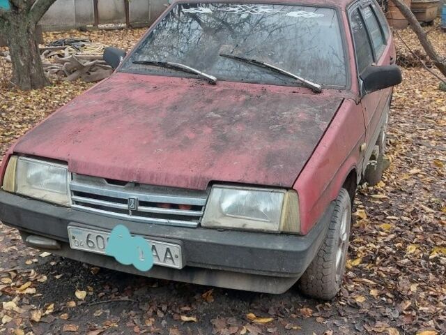 Красный ВАЗ 2109, объемом двигателя 0 л и пробегом 158 тыс. км за 905 $, фото 1 на Automoto.ua