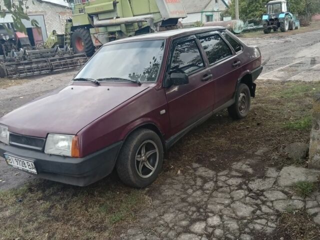 Красный ВАЗ 2109, объемом двигателя 0 л и пробегом 93 тыс. км за 1500 $, фото 3 на Automoto.ua