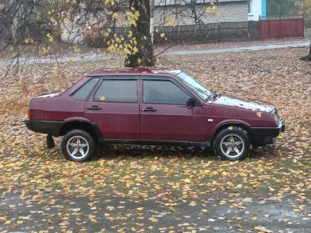 Красный ВАЗ 2109, объемом двигателя 0 л и пробегом 93 тыс. км за 1500 $, фото 1 на Automoto.ua