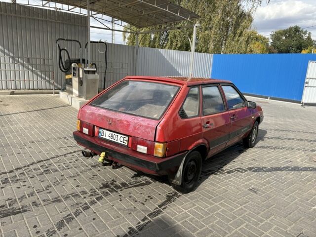 Красный ВАЗ 2109, объемом двигателя 0 л и пробегом 153 тыс. км за 365 $, фото 5 на Automoto.ua