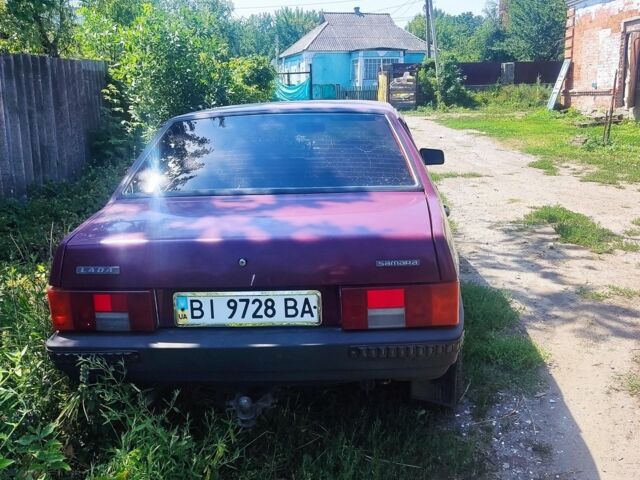 Красный ВАЗ 2109, объемом двигателя 1.5 л и пробегом 190 тыс. км за 1250 $, фото 2 на Automoto.ua