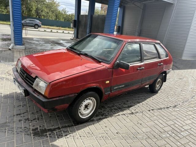 Красный ВАЗ 2109, объемом двигателя 0 л и пробегом 153 тыс. км за 365 $, фото 1 на Automoto.ua