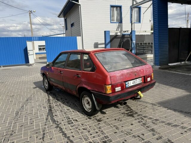 Красный ВАЗ 2109, объемом двигателя 0 л и пробегом 153 тыс. км за 365 $, фото 6 на Automoto.ua