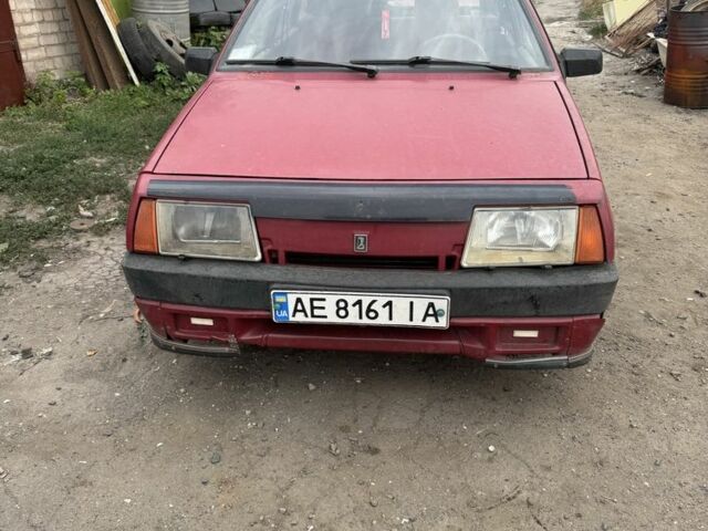 Красный ВАЗ 2109, объемом двигателя 1.3 л и пробегом 1 тыс. км за 600 $, фото 1 на Automoto.ua