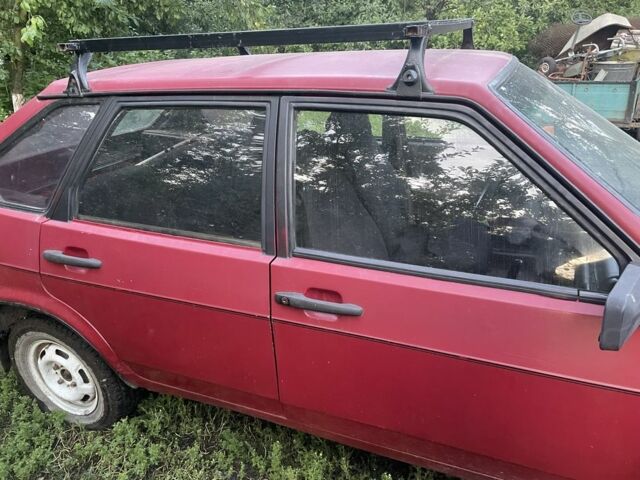 Красный ВАЗ 2109, объемом двигателя 1.3 л и пробегом 80 тыс. км за 700 $, фото 3 на Automoto.ua