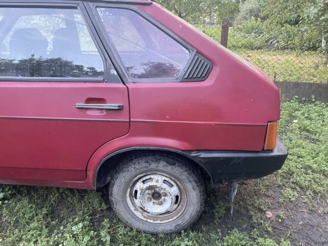 Красный ВАЗ 2109, объемом двигателя 1.3 л и пробегом 80 тыс. км за 700 $, фото 7 на Automoto.ua