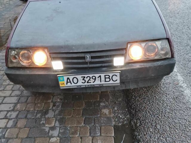 Красный ВАЗ 2109, объемом двигателя 1 л и пробегом 3 тыс. км за 500 $, фото 1 на Automoto.ua