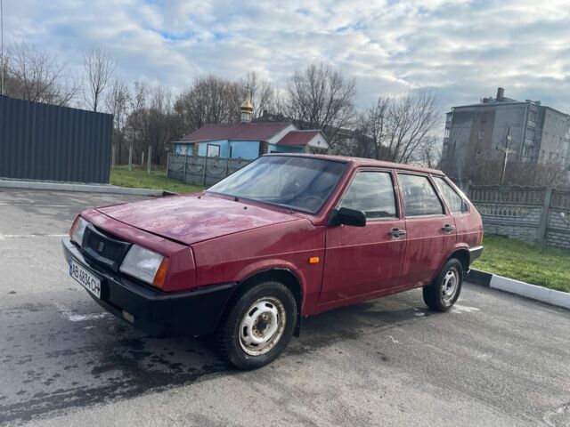 Червоний ВАЗ 2109, об'ємом двигуна 1.3 л та пробігом 2 тис. км за 1300 $, фото 1 на Automoto.ua