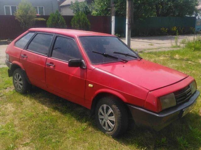 Красный ВАЗ 2109, объемом двигателя 1.5 л и пробегом 1000 тыс. км за 922 $, фото 1 на Automoto.ua