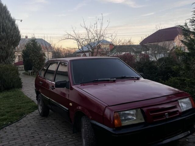 Красный ВАЗ 2109, объемом двигателя 1.3 л и пробегом 40 тыс. км за 1150 $, фото 1 на Automoto.ua
