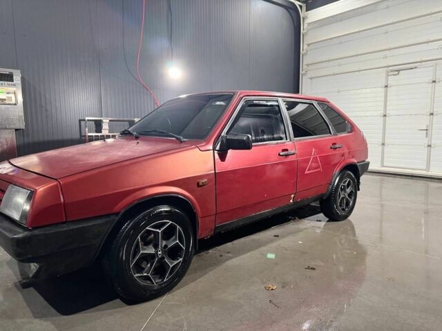 Красный ВАЗ 2109, объемом двигателя 1.5 л и пробегом 3 тыс. км за 1000 $, фото 1 на Automoto.ua