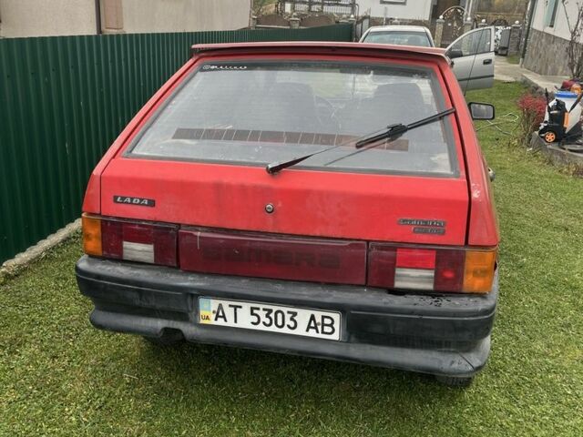 Красный ВАЗ 2109, объемом двигателя 1.3 л и пробегом 250 тыс. км за 700 $, фото 2 на Automoto.ua