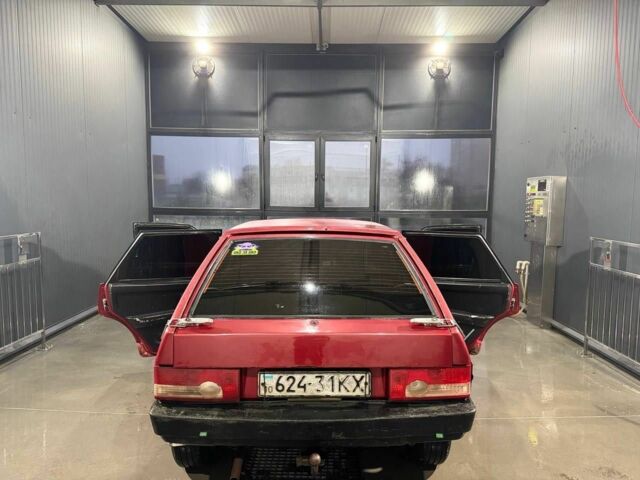 Красный ВАЗ 2109, объемом двигателя 1.5 л и пробегом 3 тыс. км за 1000 $, фото 5 на Automoto.ua