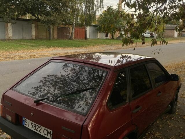 Червоний ВАЗ 2109, об'ємом двигуна 1.3 л та пробігом 1000 тис. км за 672 $, фото 5 на Automoto.ua